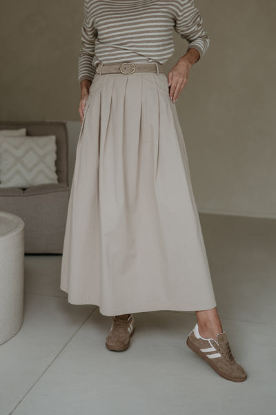 Cugina skirt I Beige