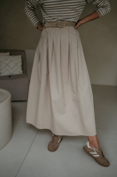 Cugina skirt I Beige