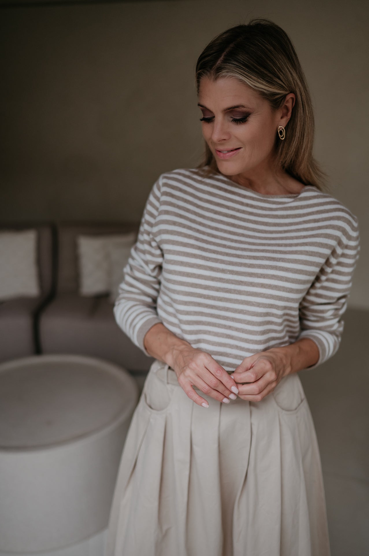 Tigre top I Beige