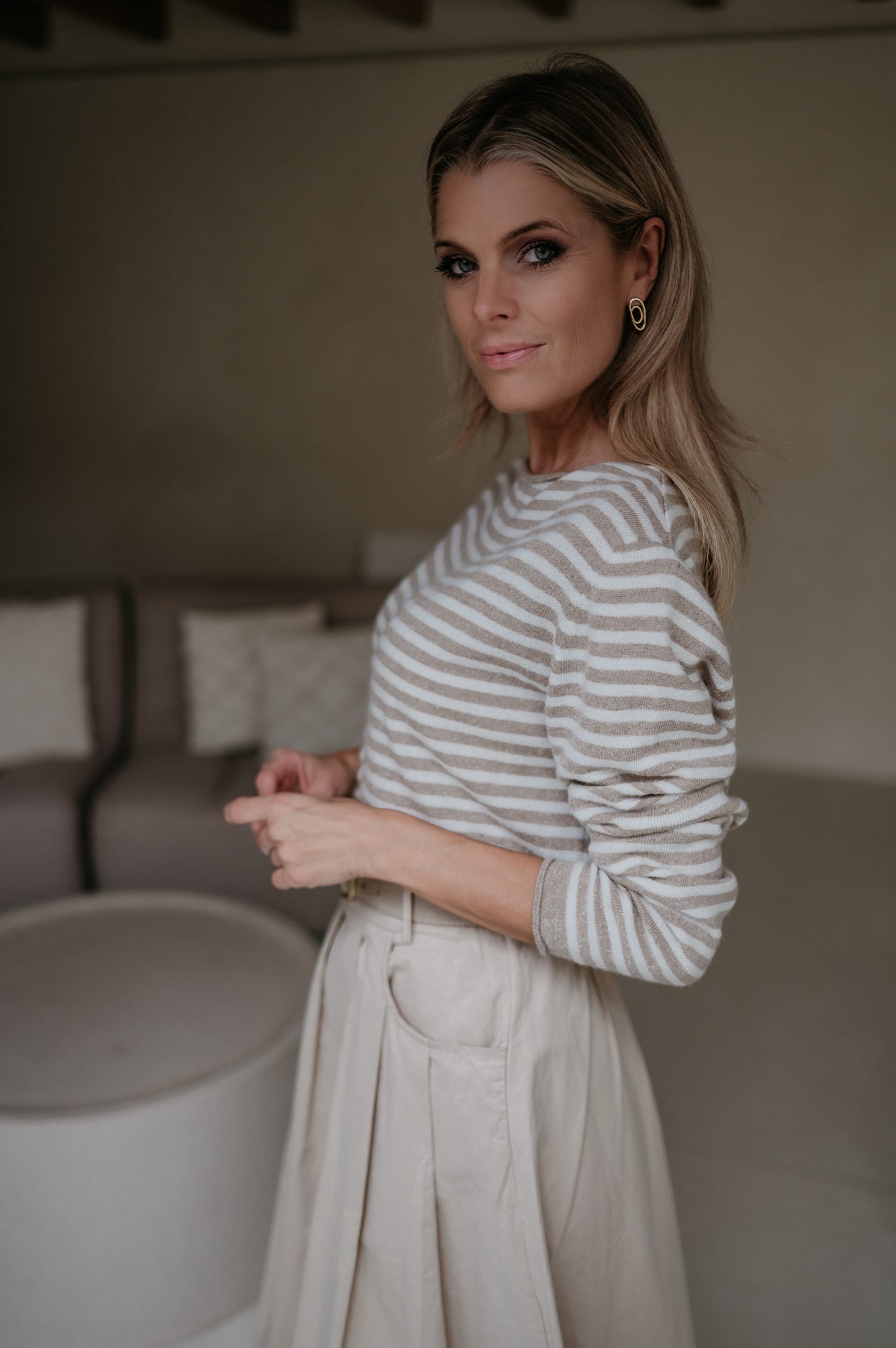 Tigre top I Beige