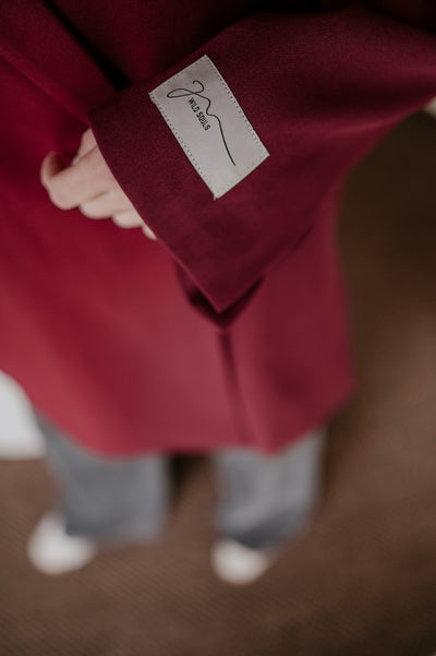 Rabbrivo blazer I Bordeaux