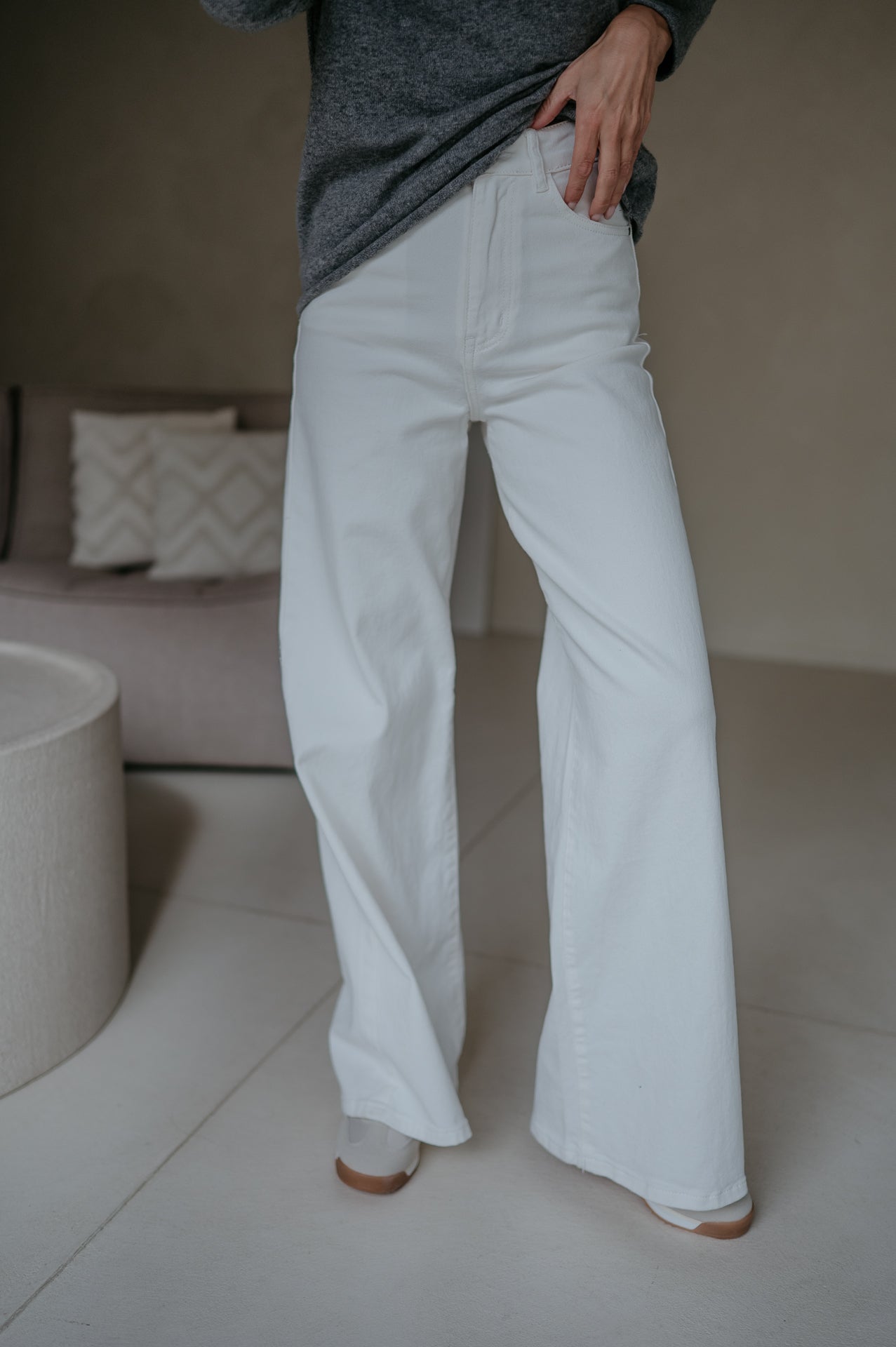 Cotto jeans I White