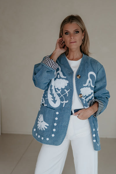 Dorno jacket I Blue