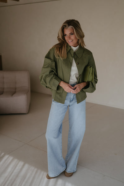 Scalzo jacket I Khaki