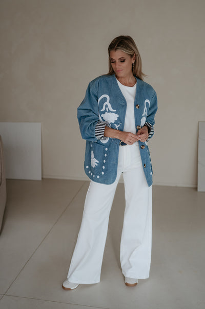 Dorno jacket I Blue