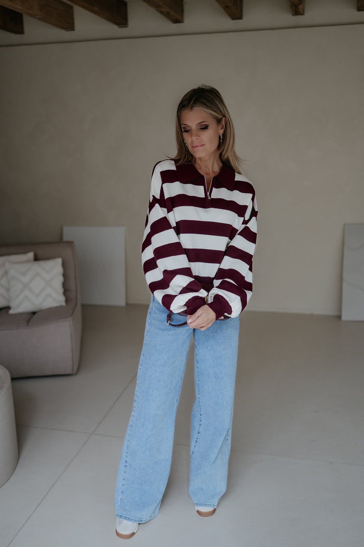 Elogio sweater I Burgundy