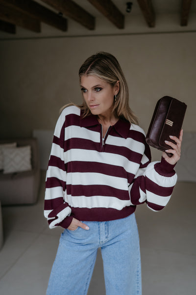 Elogio sweater I Burgundy