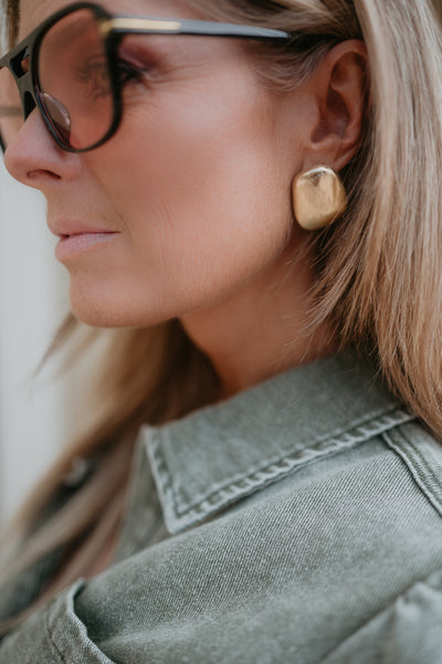 Dubbiosa earrings I Gold
