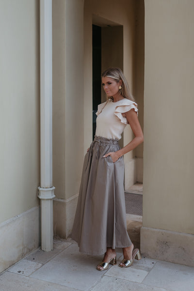 Ritorto top I Beige