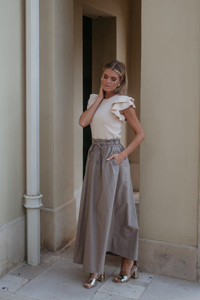 Ritorto top I Beige
