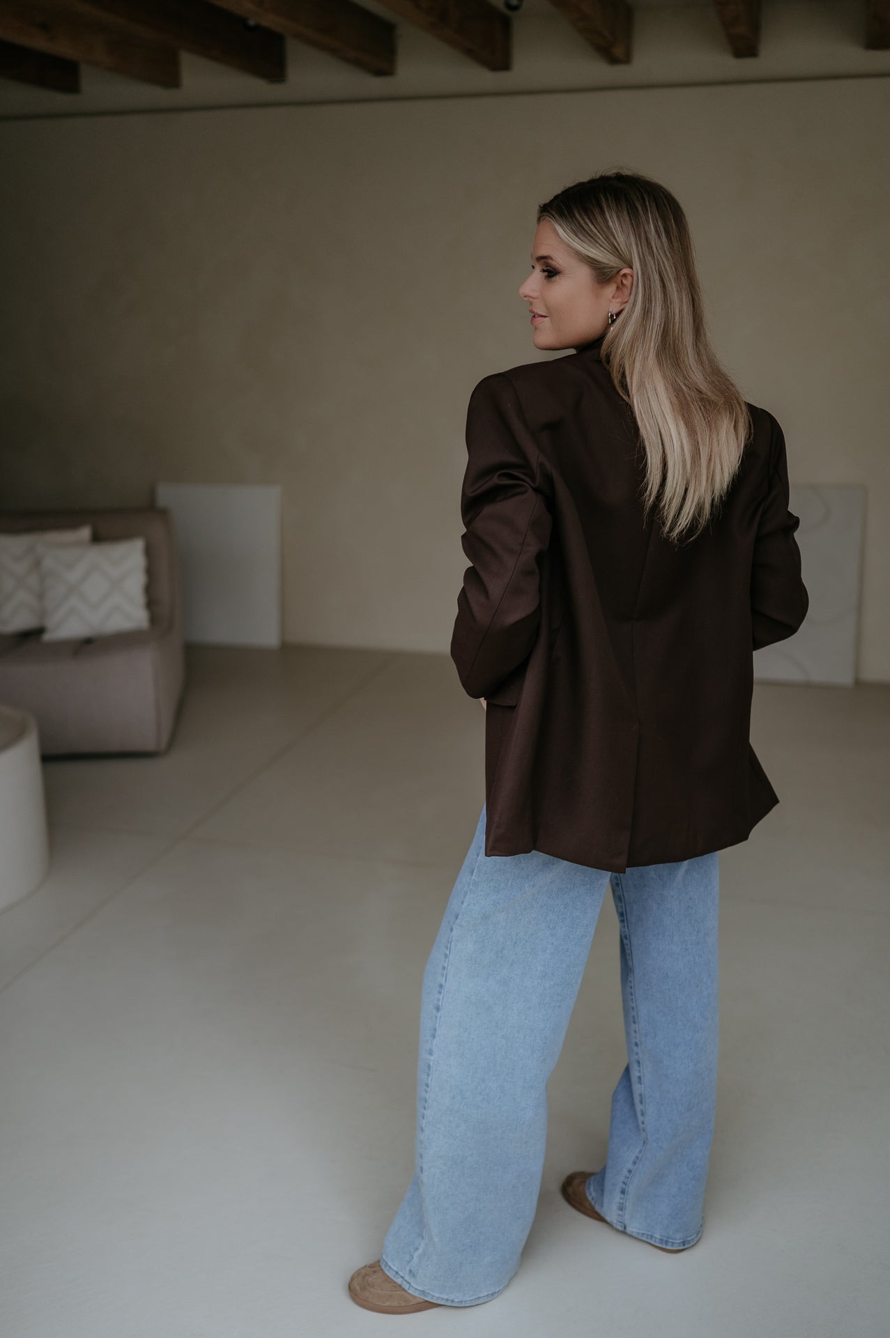 Bramio blazer I Chocolate Brown
