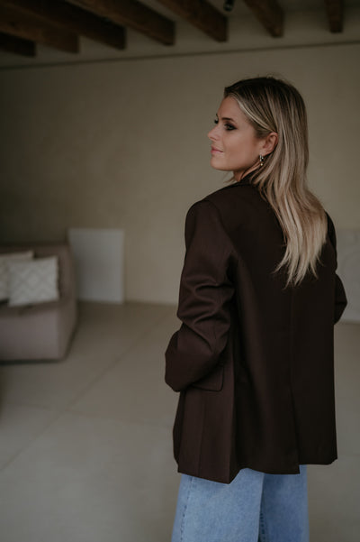 Bramio blazer I Chocolate Brown