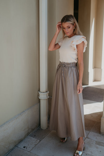 Ritorto top I Beige
