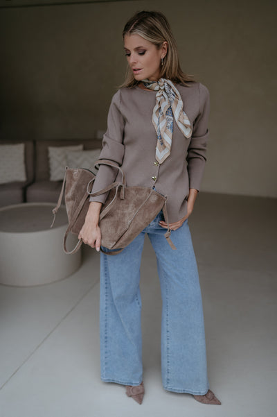 Bagliore cardigan I Taupe