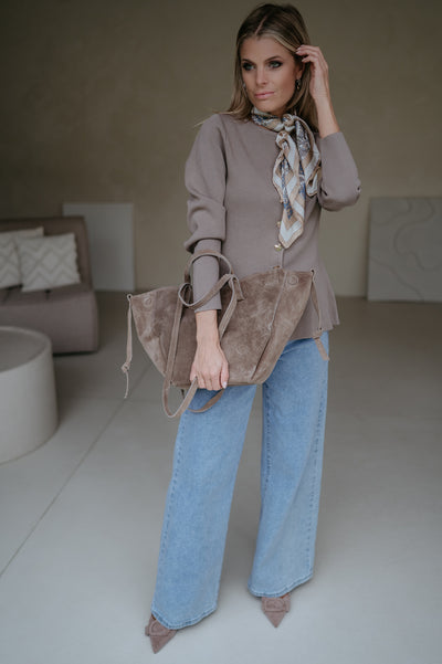 Bagliore cardigan I Taupe