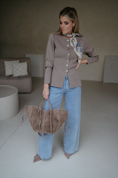 Bagliore cardigan I Taupe