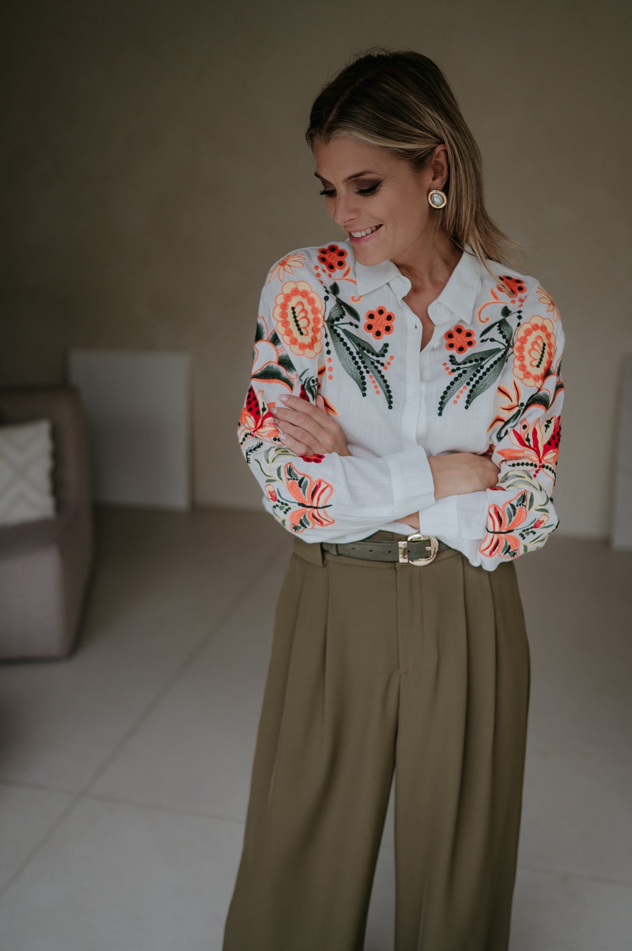 Estuario shirt I Ecru