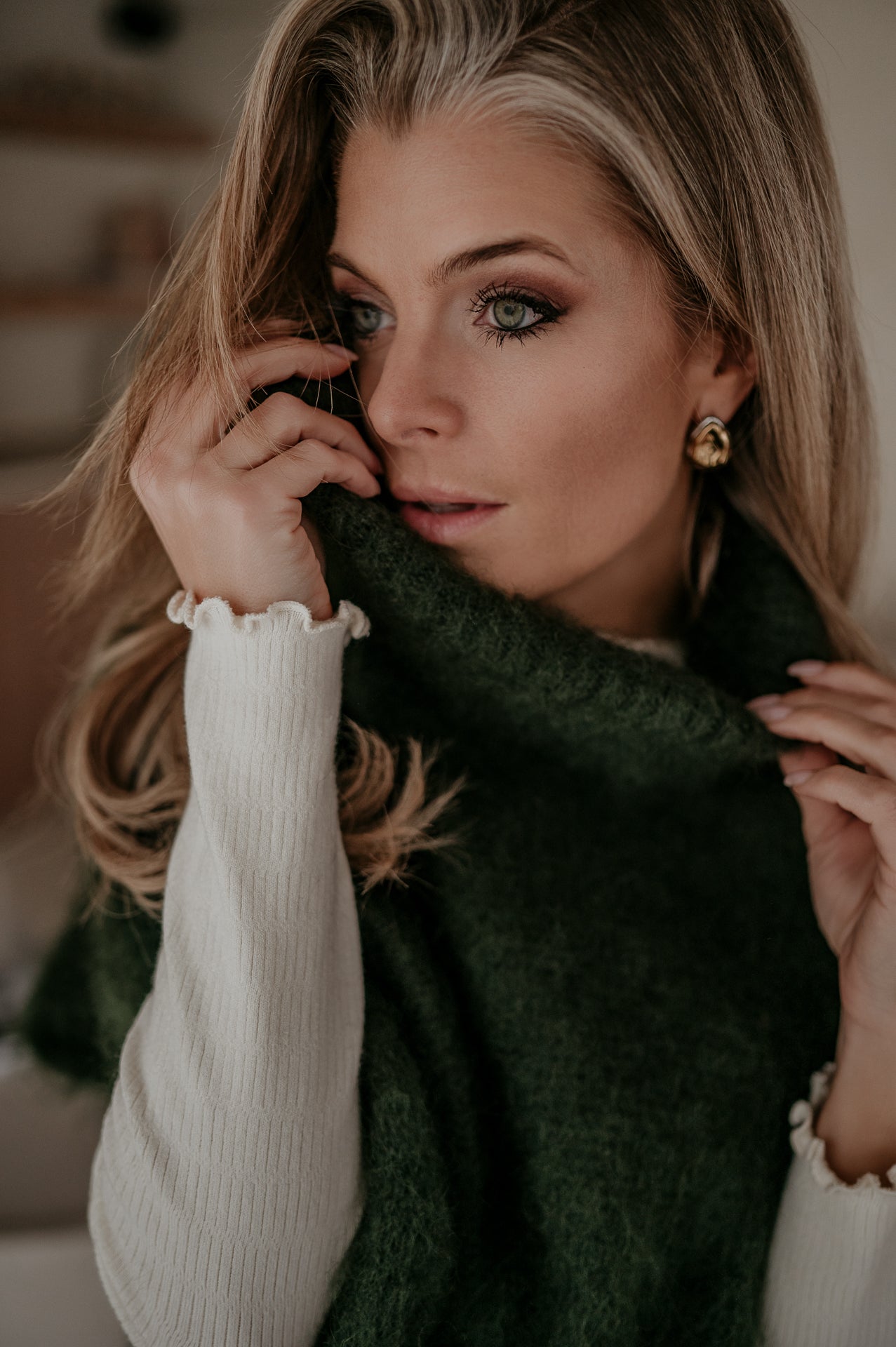 Pochi knit I Emerald Green