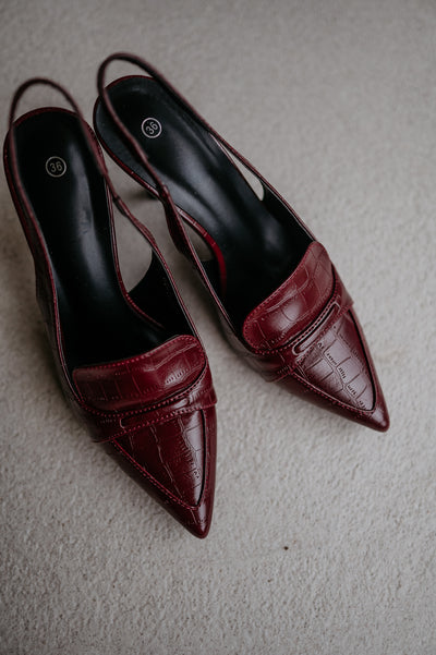 Fioche heels I Bordeaux