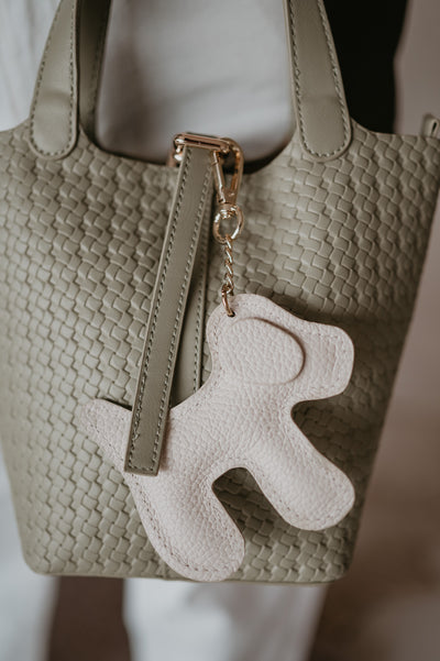 Ricorda keychain I Beige