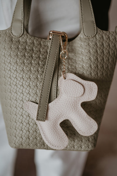 Ricorda keychain I Beige