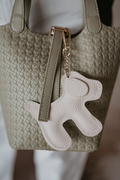 Ricorda keychain I Beige