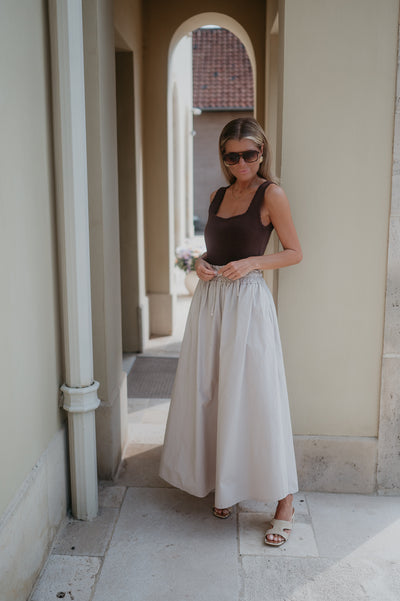 Cadenza skirt I Beige