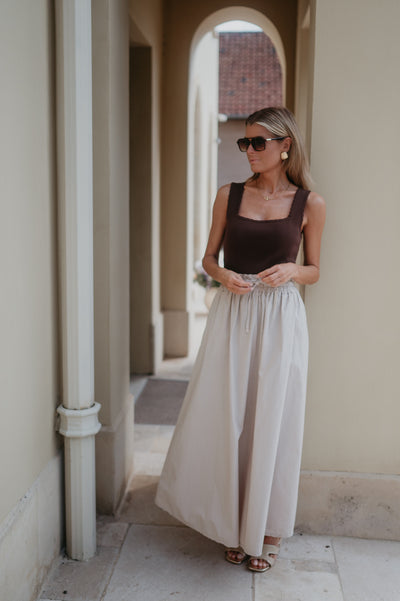 Cadenza skirt I Beige