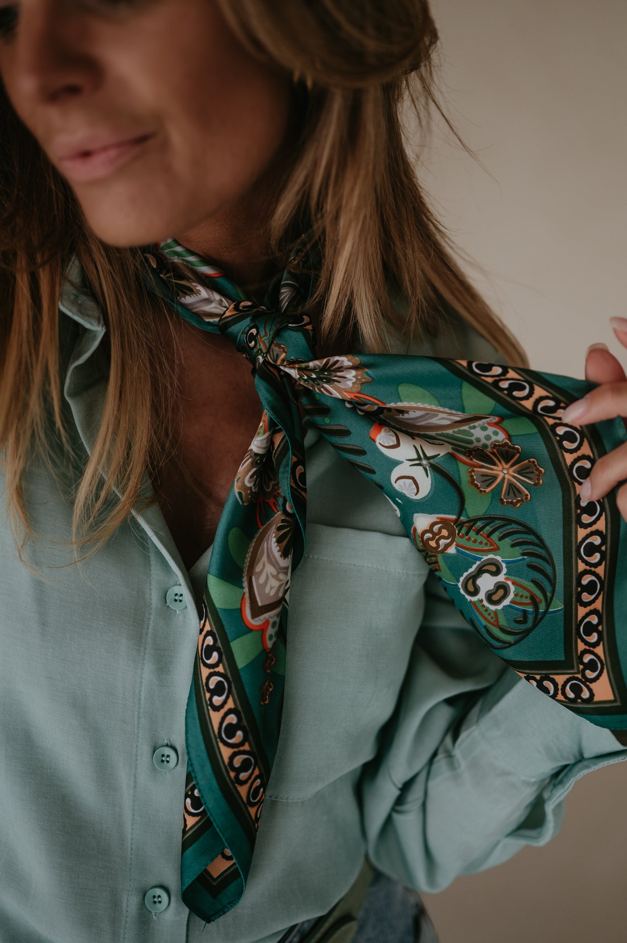 Dolcino scarf I Green