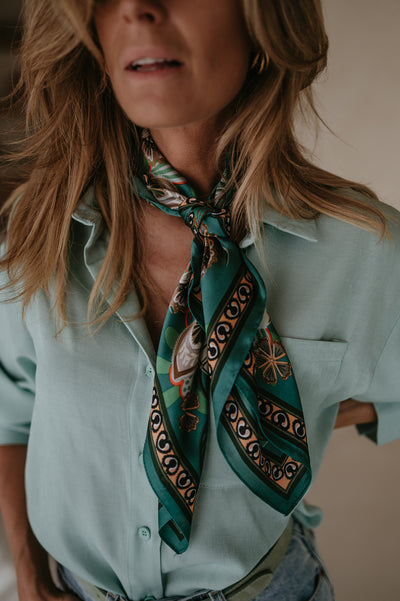 Dolcino scarf I Green