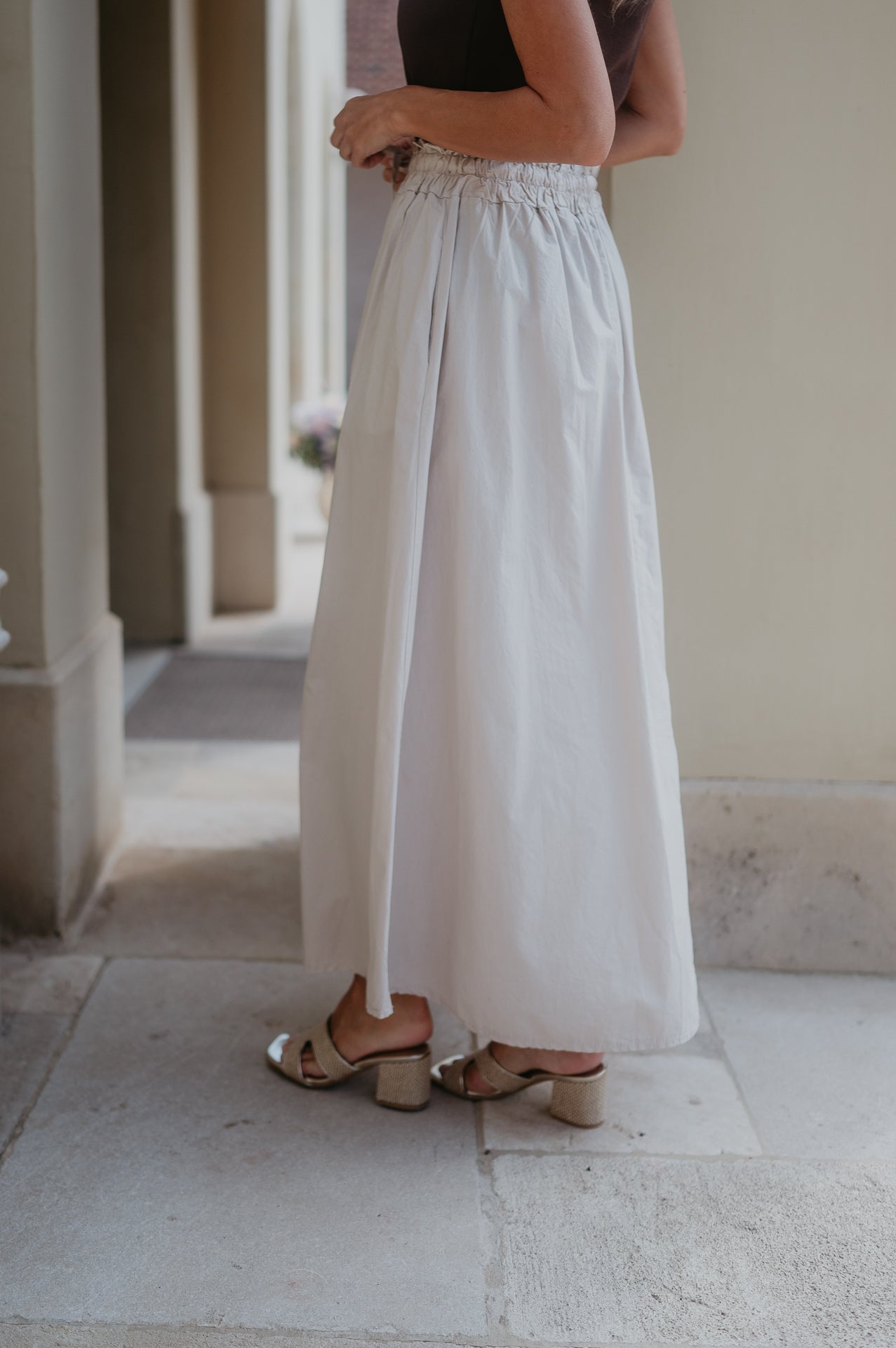 Cadenza skirt I Beige