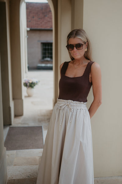 Bivina top I Chocolate Brown