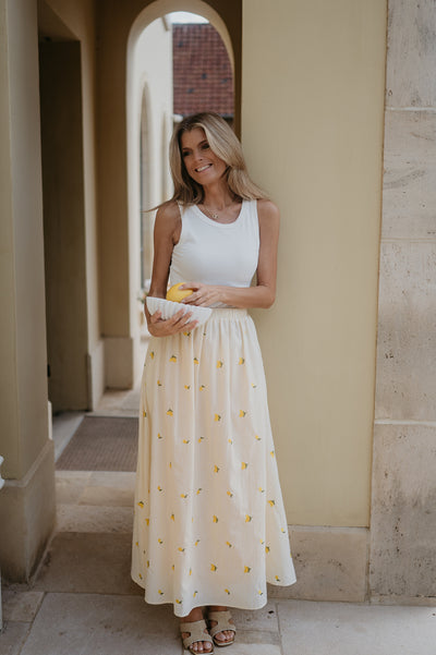 Garbato skirt I Yellow