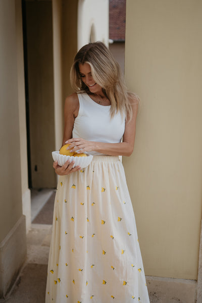 Garbato skirt I Yellow