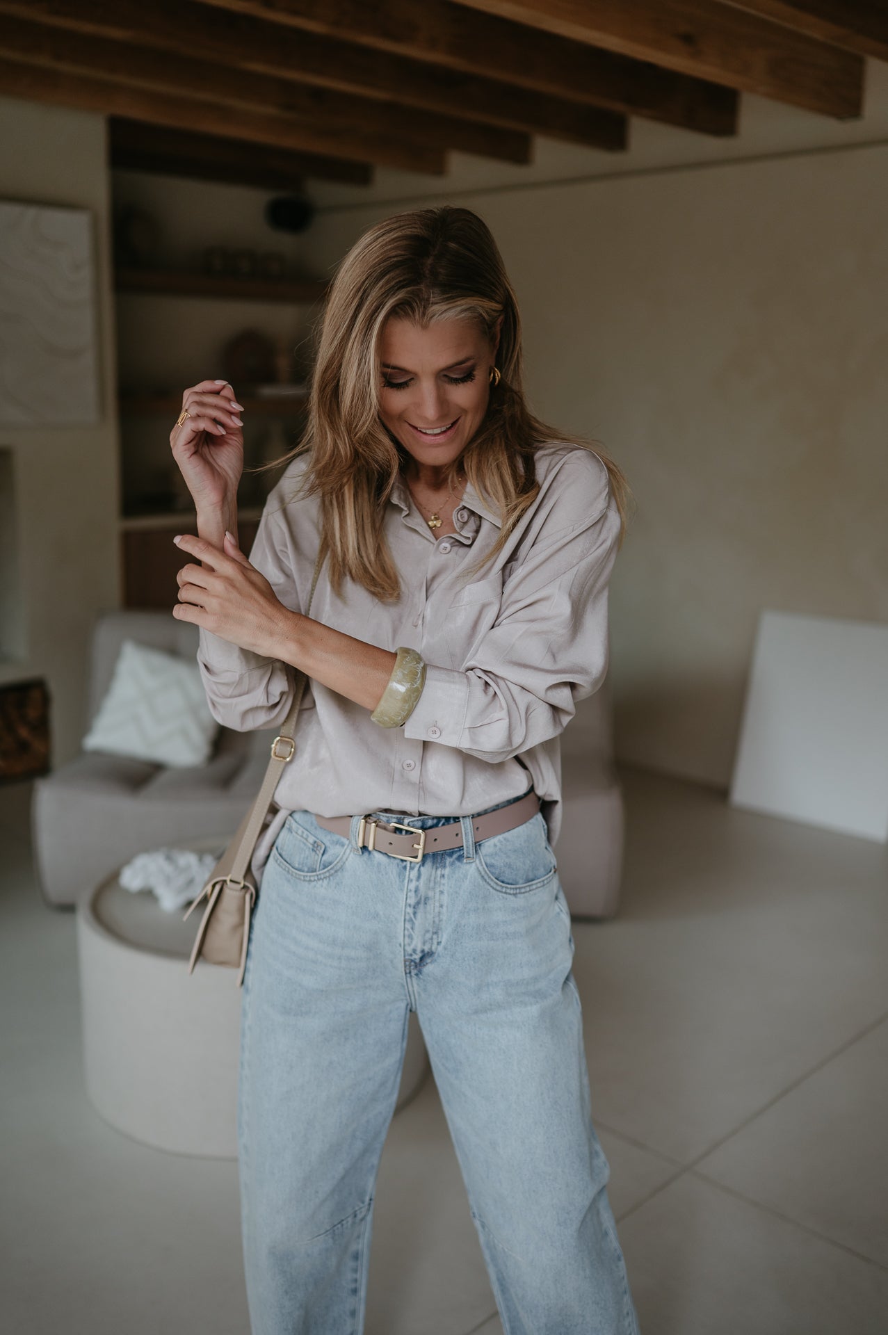 Ritiene blouse I Beige