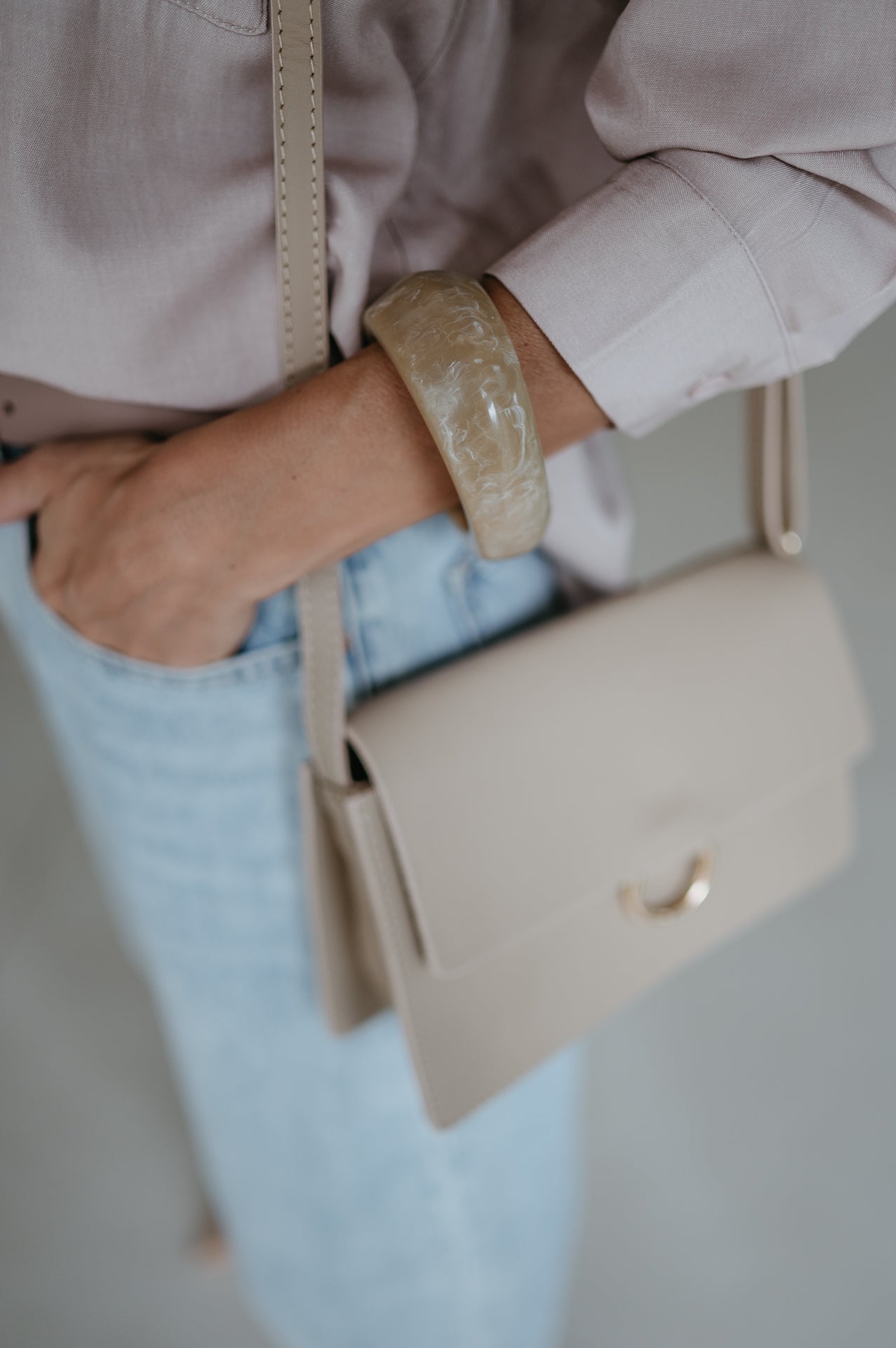 Accetta bracelet I Taupe