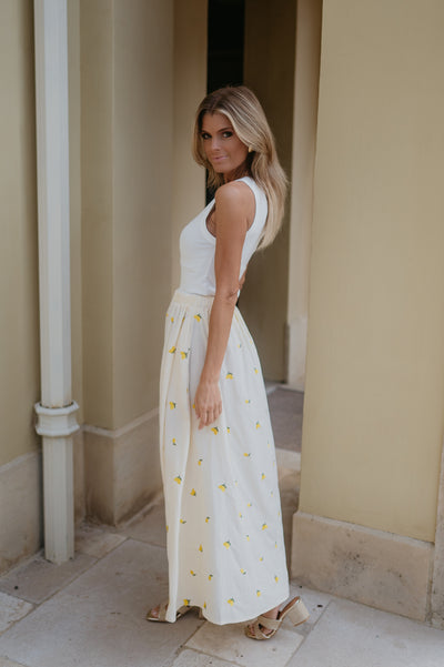 Garbato skirt I Yellow
