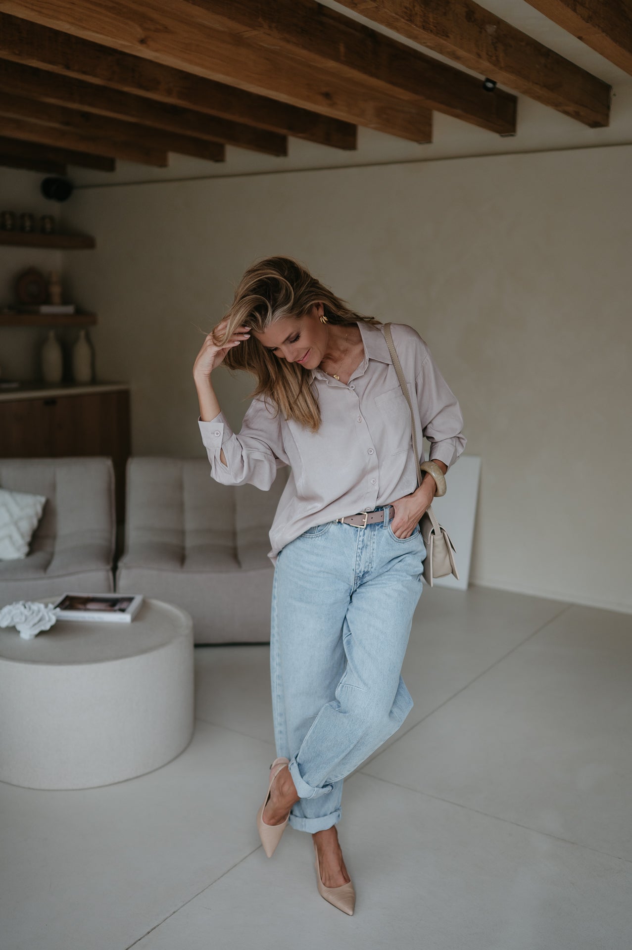 Ritiene blouse I Beige