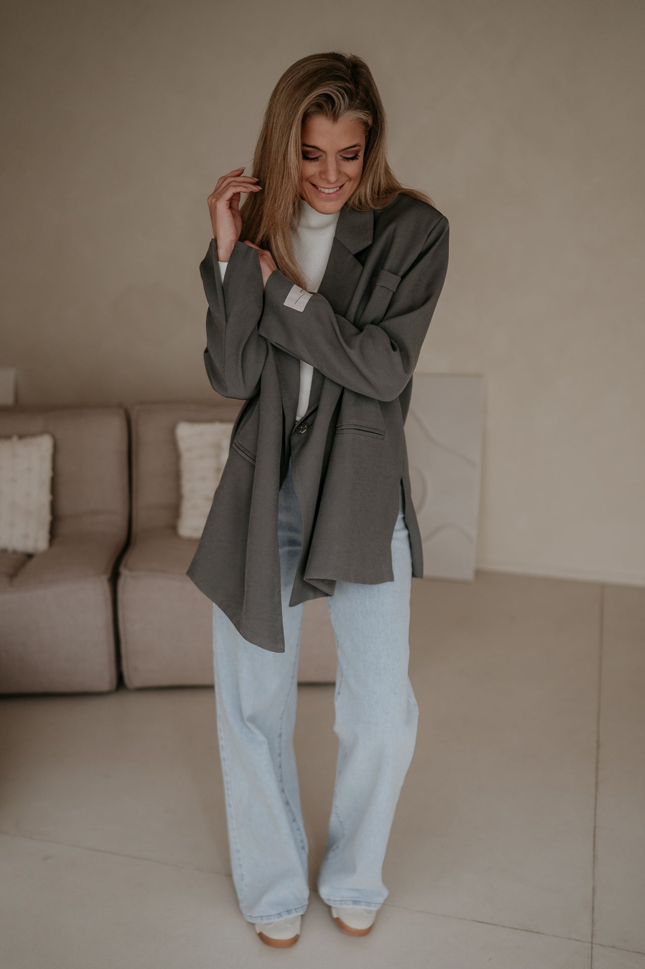 Rabbrivo blazer I Grey