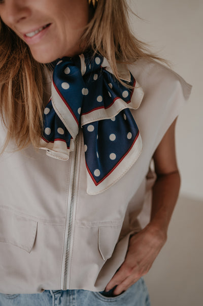 Dolcino scarf I Blue