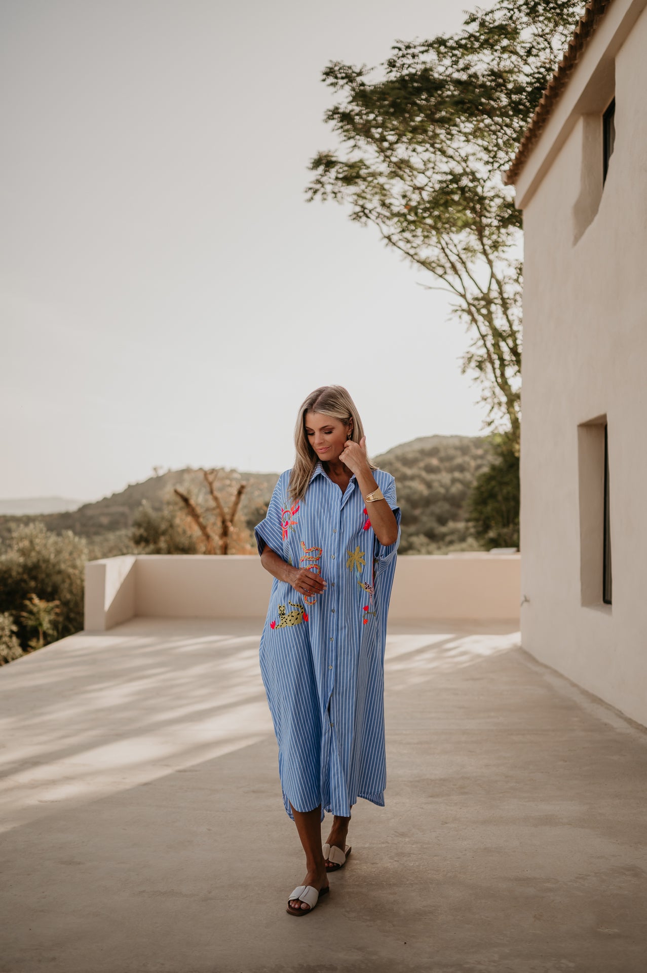 Cielo dress I Blue