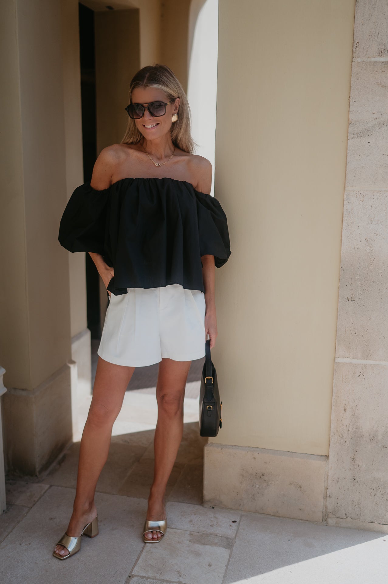 Dedalo blouse I Black