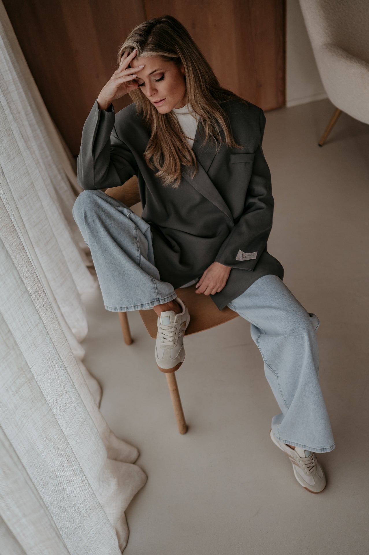 Rabbrivo blazer I Grey