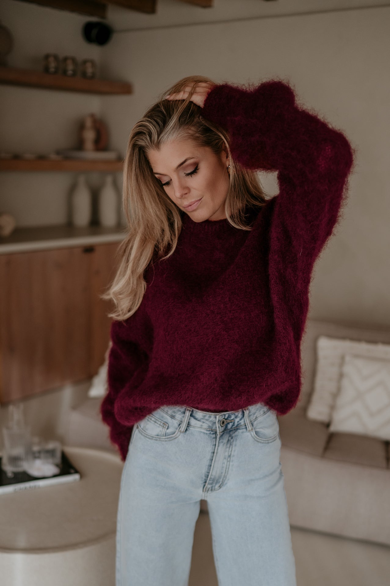 Rivista knit I Bordeaux