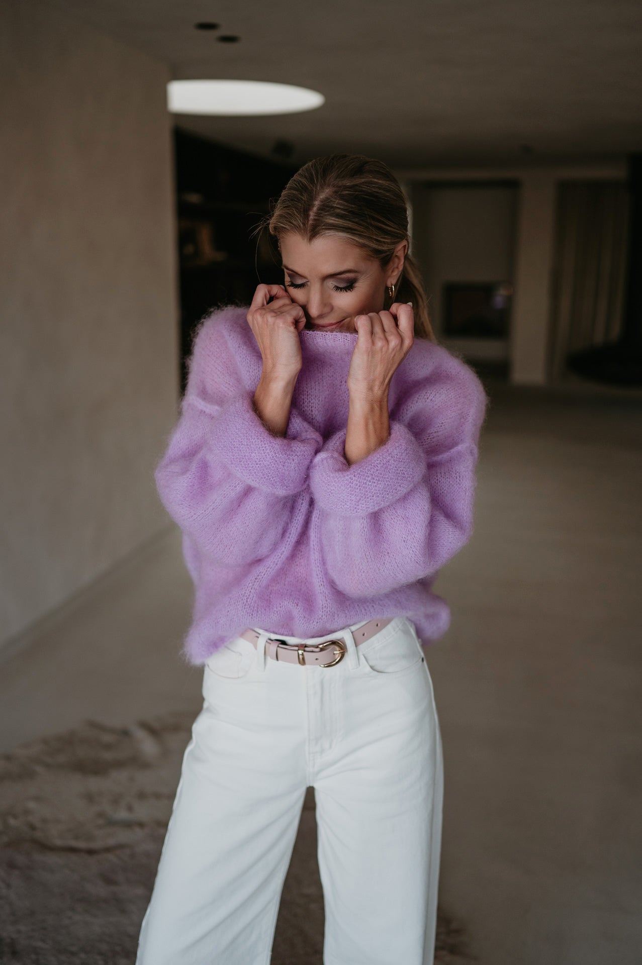 Castani knit I Lila