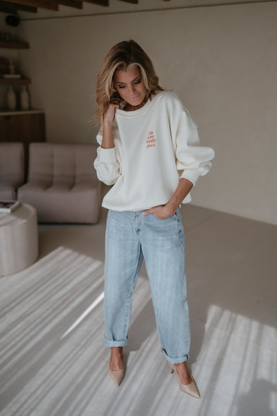 Barlumi sweater I Ecru