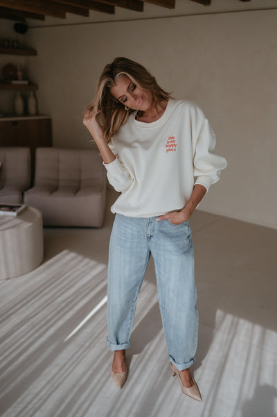 Barlumi sweater I Ecru