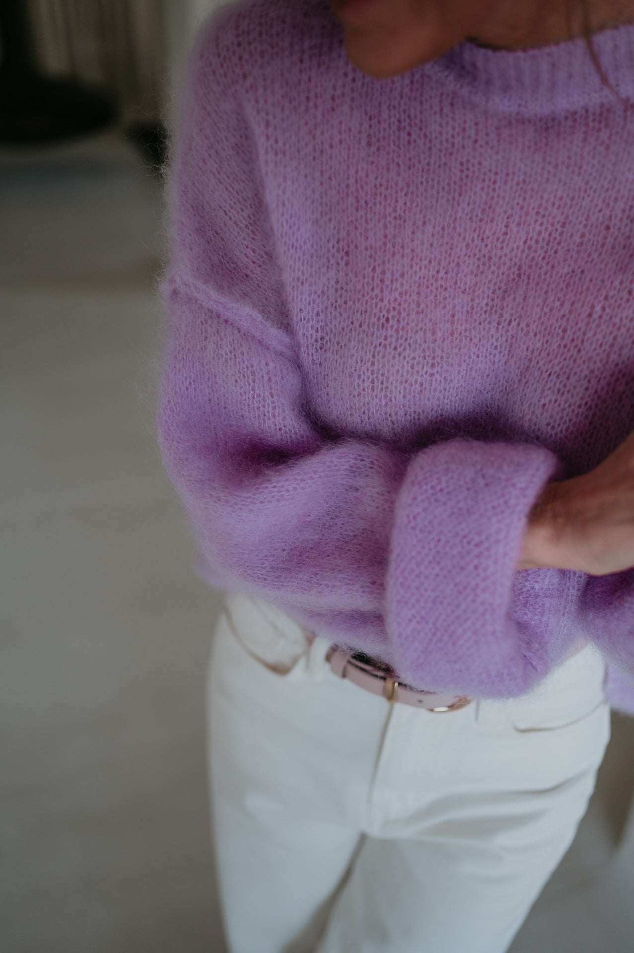 Castani knit I Lila