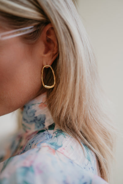 Ciliege earrings I Gold