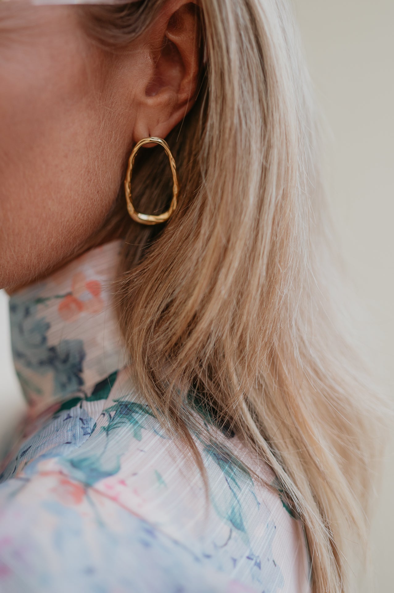 Ciliege earrings I Gold